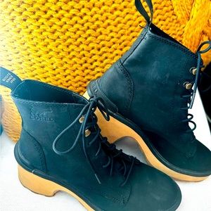 Sorel hi-line waterproof lace up boot